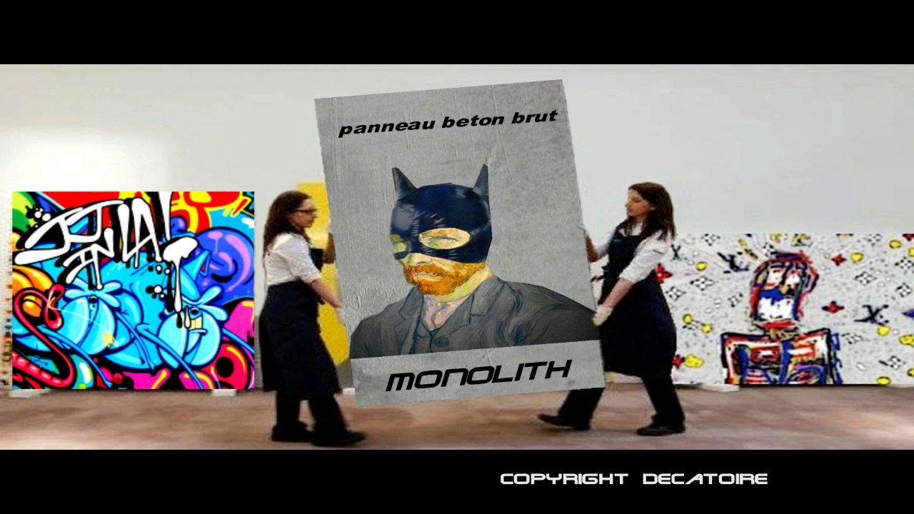 support en vrai béton pour vendre et exposer vos graffs--concrete support for gaffitis