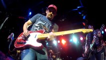 Brad Paisley takes a fan GoPro and plays a slide guitar solo with it!