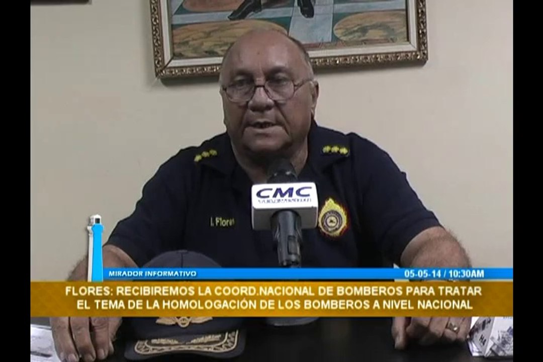 BOMBEROS LAGUNILLAS RECIBEN COORD, NACIONAL DE BOMBEROS PARA TRATAR EL TEMA DE LA HOMOLOGACIÓN DE LOS BOMBEROS A NIVEL NACIONAL.