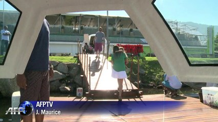 Des embarcations en forme de ballon pour découvrir Rio