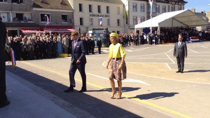 70e: Cérémonie avec le roi et la reine des Pays-Bas