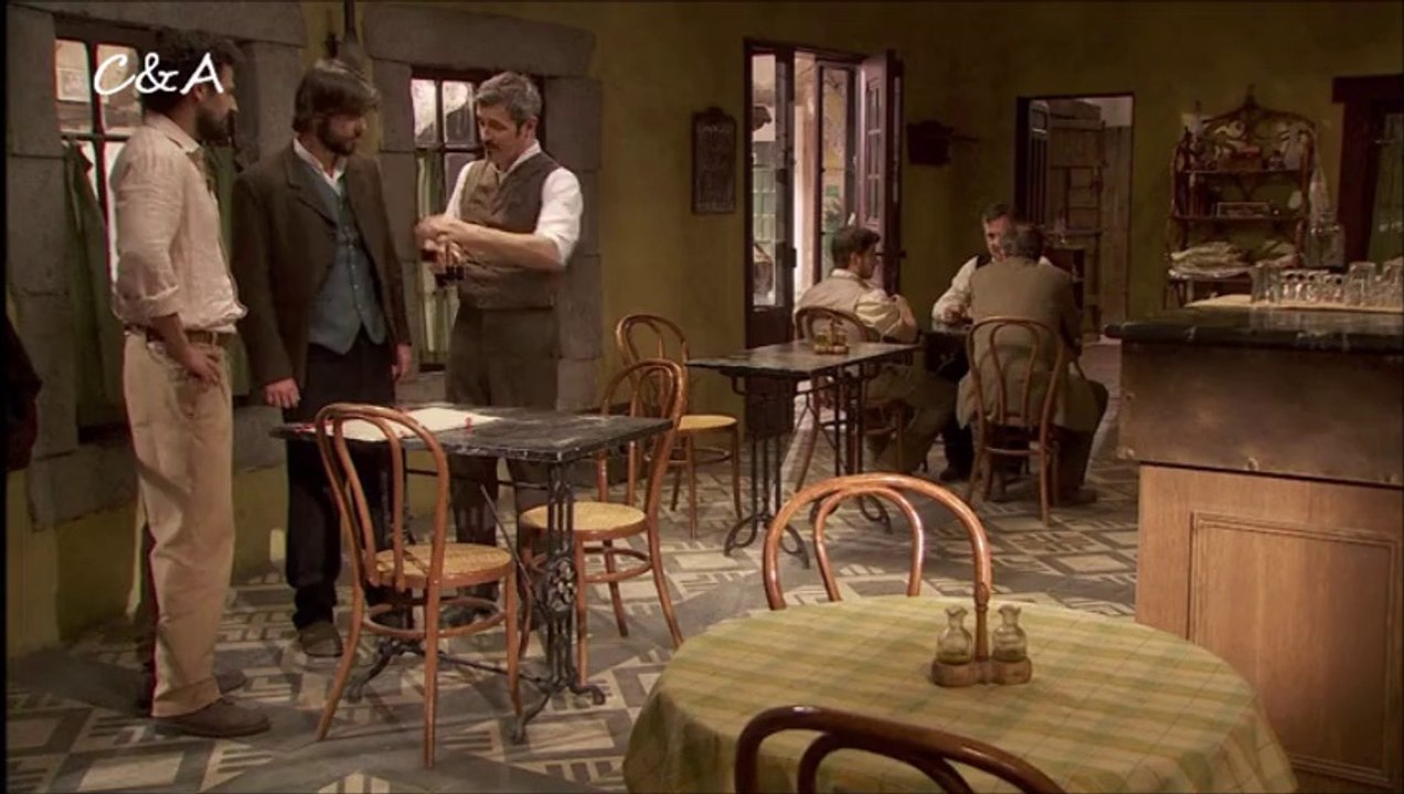Momentos C&A: Conrado muestra los planos del balneario a Gonzalo y Alfonso