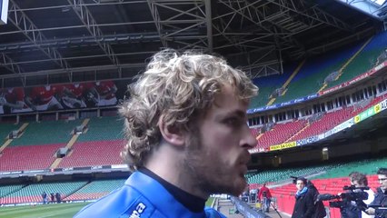 Intervista a Mirco Bergamasco al Millennium Stadium