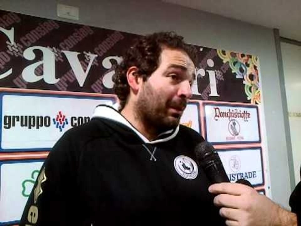 Andrea De Rossi nel post-partita di Cavalieri-Lazio