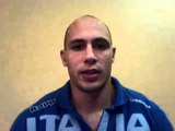 Il capitano azzurro Sergio Parisse e gli aquilani dell'Italrugby per il giovane rugbista ustionato