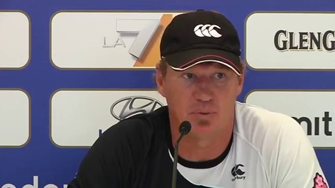 Conferenza stampa John Kirwan