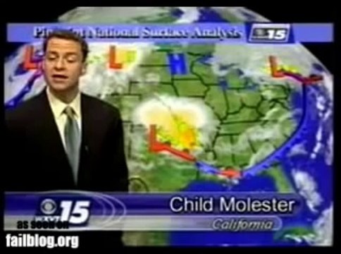 Child Molester Fail