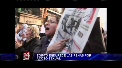 Egipto emitió decreto que convierte el acoso sexual en un delito