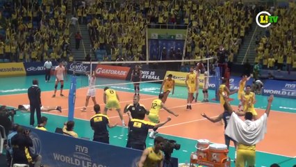 Video herunterladen: Brasil passa sufoco, mas vence Irã por 3 sets a 2