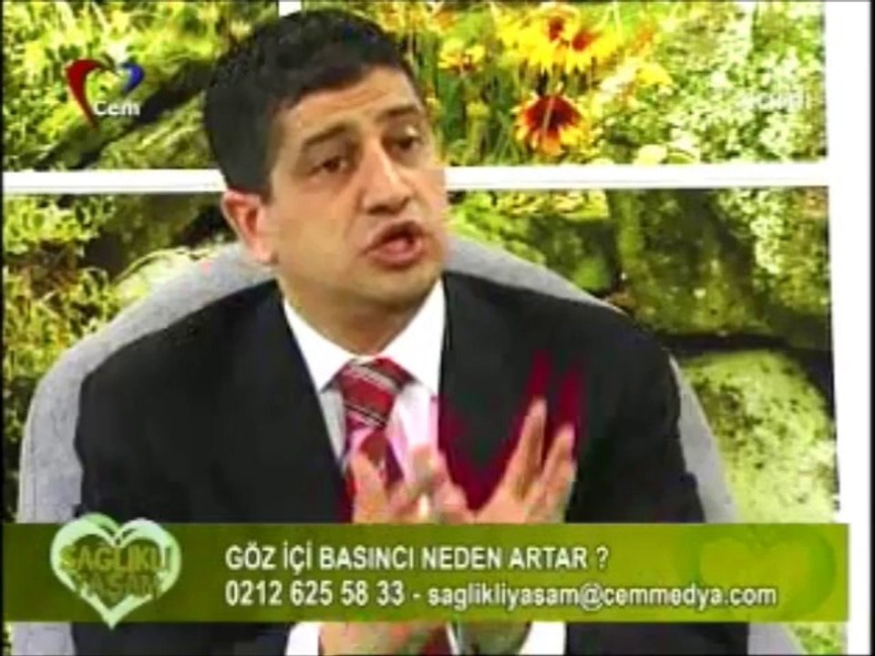 göz tansiyonu tedavisi / glokom / demet kaytan ile sağlıklı yaşam