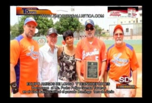 Programa-TECNODEPORTES-JUEVES-5-JUNIO-2014-Resumen del Reconocimiento al Lic. Pedro Felipe Gomez Taveras por su sobresaliente Trayectoria en el baseball y softball en la Rep.Dominicana.Resumen jugada Coliseo Gallistico EL 9 el pasado Domingo.