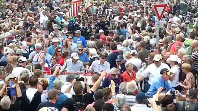 La parade de Sainte Mère Eglise 6 juin - 70e