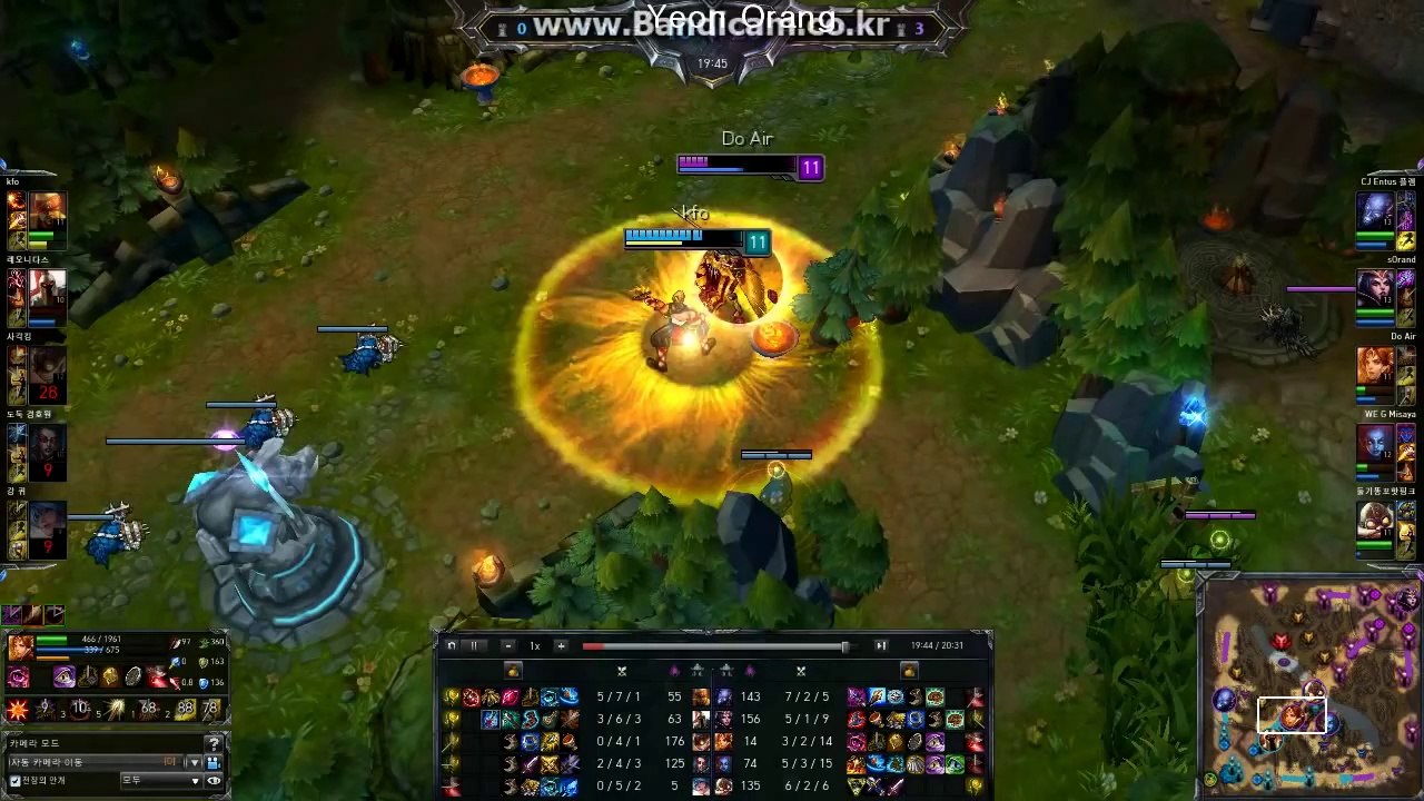 [LOL 영상 연계로 리신 잡을거같았던 레오나 - kfo, Do Air(Leona's Funny CC)