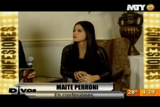 Maite Perroni habla sobre la vida privada de los famosos