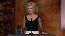 Jane Fonda Accepts the 42nd annual AFI Life Achievement Award