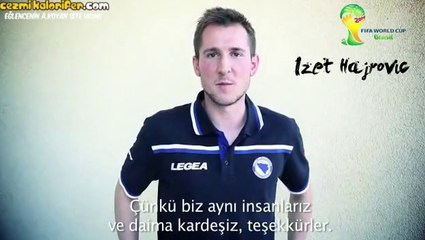 Dünya Kupasında Türkiye'den Destek İsteyen Bosna Hersek