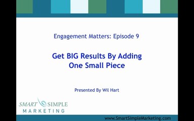 Engagement Matters 9  Pre-Qualify Leads With A Simple Website Tool
