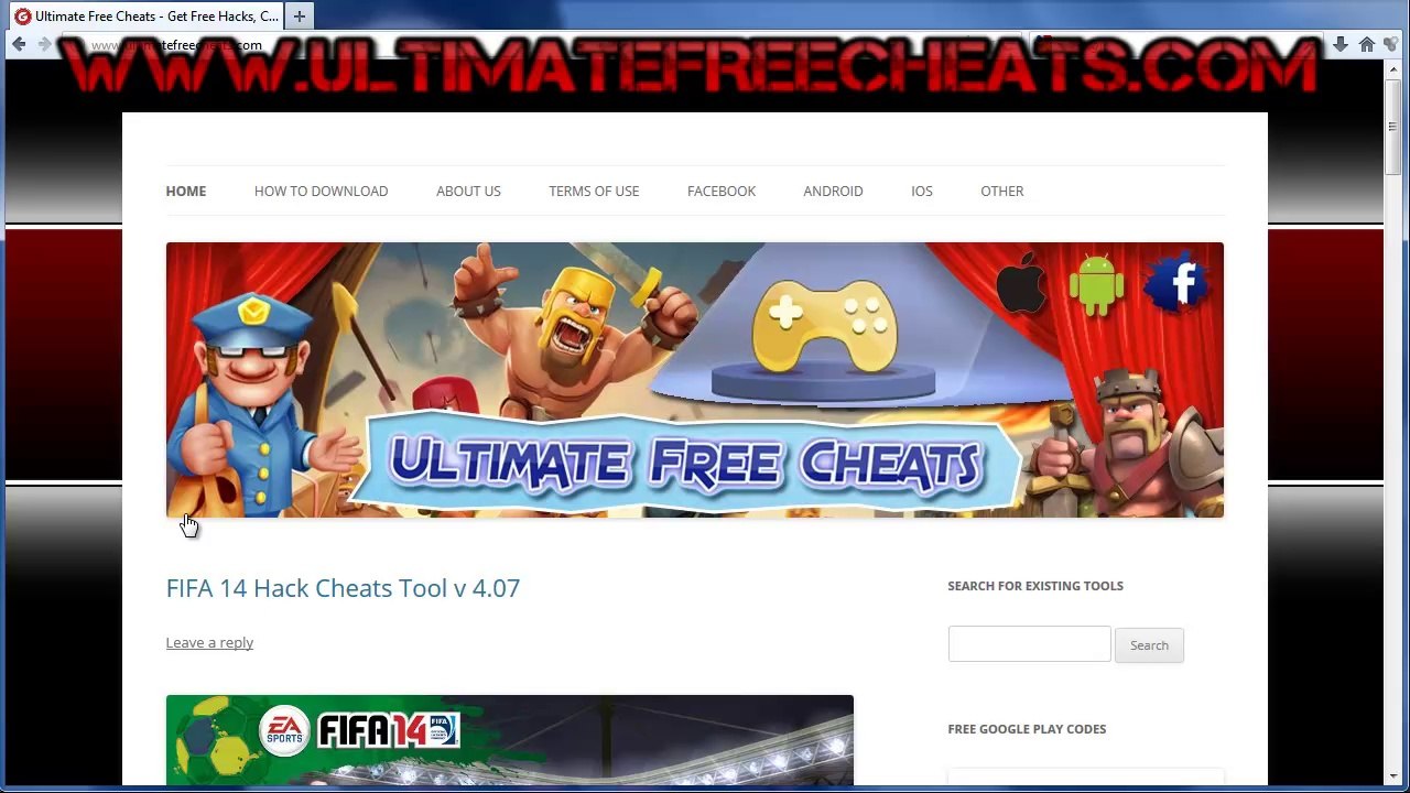 FIFA 14 Hack Tool Free FIFA Points and Coins | UPDATED & WORKING | 2014