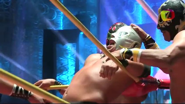 Magnus, Pegasso, Starman vs Cancerbero, Raziel, Shigeo Okumura