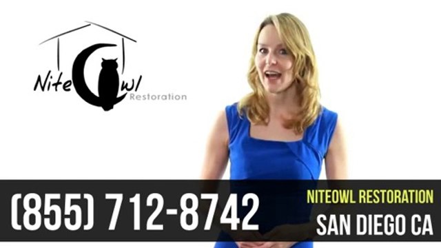 San Diego CA Water Damage Restoration Call (855) 712-8742