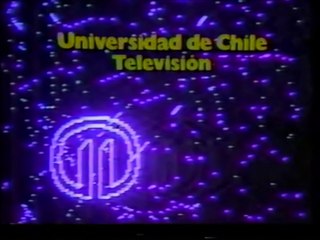 Genérico Universidad de Chile Canal 11 Televisión 1983-84, despues de llamarse Teleonce