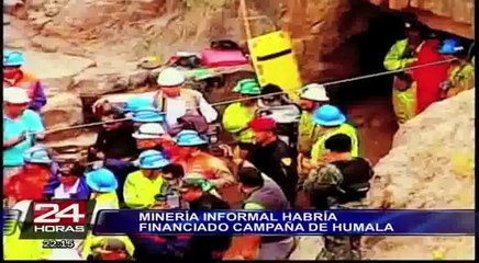 Abugattás habría recibido dinero de minería ilegal para campaña de Humala