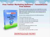 Free Twitter Auto Follow & Auto Unfollow Marketing Software