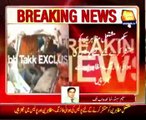 Sukkur accident: Angry people threw stones at the truck