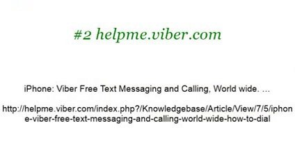 How-To Make Free International Calls On Iphone With Viber