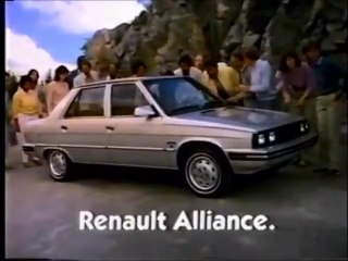 pub Renault Alliance Québec 1985