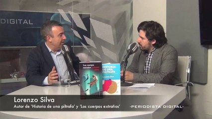 Lorenzo Silva, autor de 'Historia de una piltrafa' y 'Los cuerpos extraños'. 6-6-2014