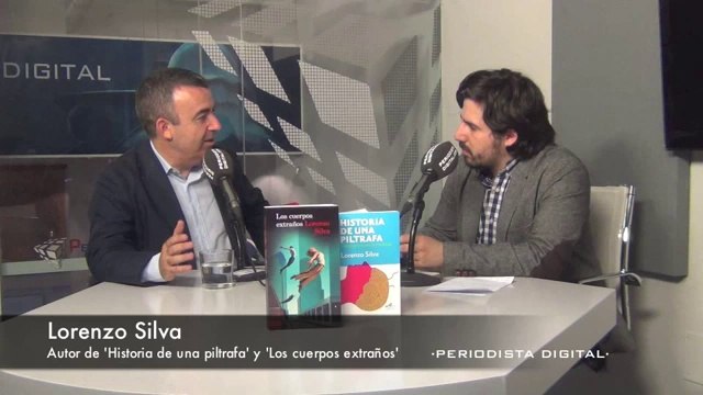 Lorenzo Silva, autor de 'Historia de una piltrafa' y 'Los cuerpos extraños'. 6-6-2014