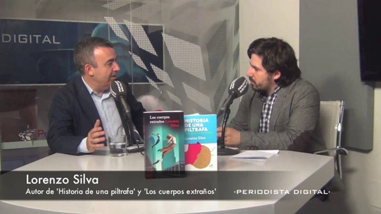 Lorenzo Silva, autor de 'Historia de una piltrafa' y 'Los cuerpos extraños'. 6-6-2014