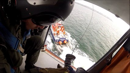 Helitreuillage vu de l'hélico ex 29 avril 2014