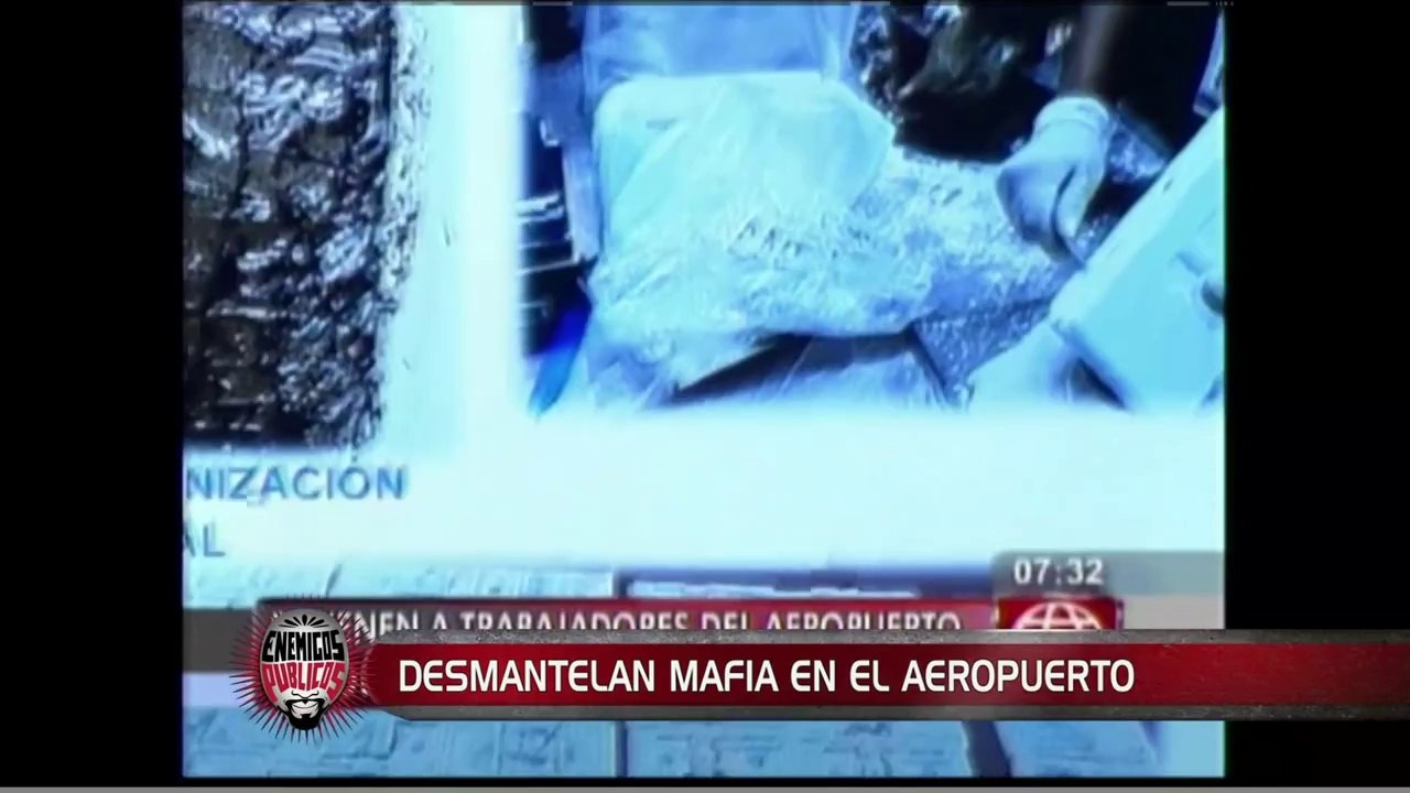 Mafia en aeropuerto cambiaba maletas con droga y las enviaba a México