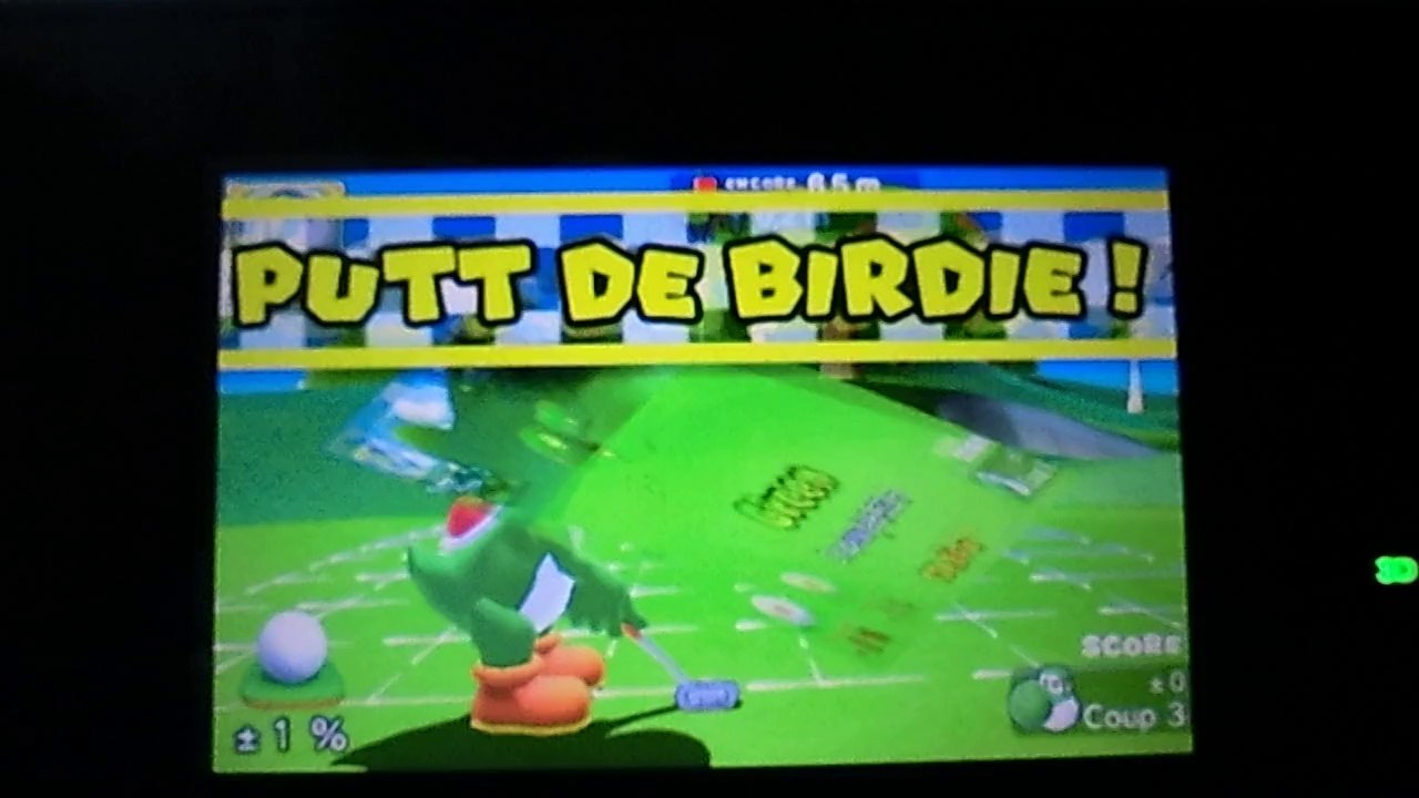 Decouverte de la démo mario golf world tour.