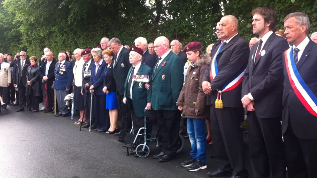 Ranville rend hommage aux combattants irlandais