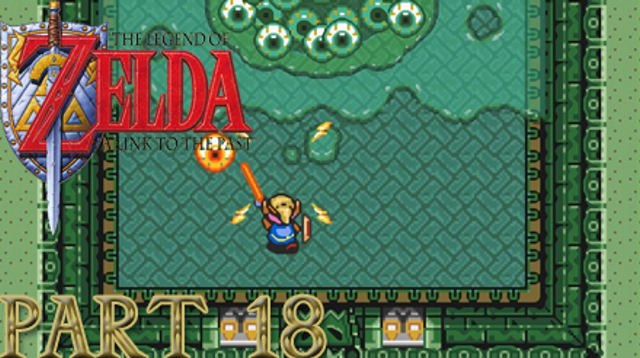 German Let's Play: The Legend of Zelda - A Link To The Past, Part 18, 'Immer diese Augen'
