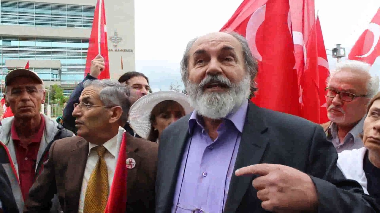 Sanatçılar Birliği AYM Özgürlük Nöbeti Ziyareti Tarık Günersel'in Açıklaması HD