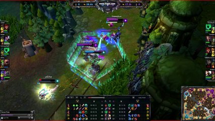 Epic Thresh/Draven vs Thresh/Kog'Maw outplay. GreenBoyBG Thresh mechanics