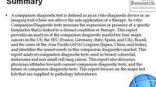 JSB Market Research - MediPoint: Companion Diagnostic Tests in Oncology - Global Analysis and Market Forecasts