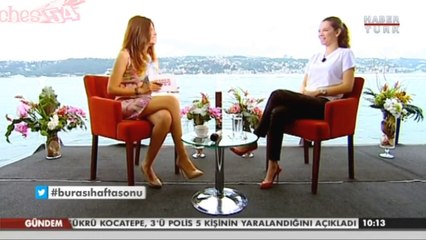 Hande Kazanova Burası Haftasonu İlk Program  07 06 14