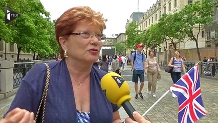 Elizabeth II, reine du marché aux fleurs