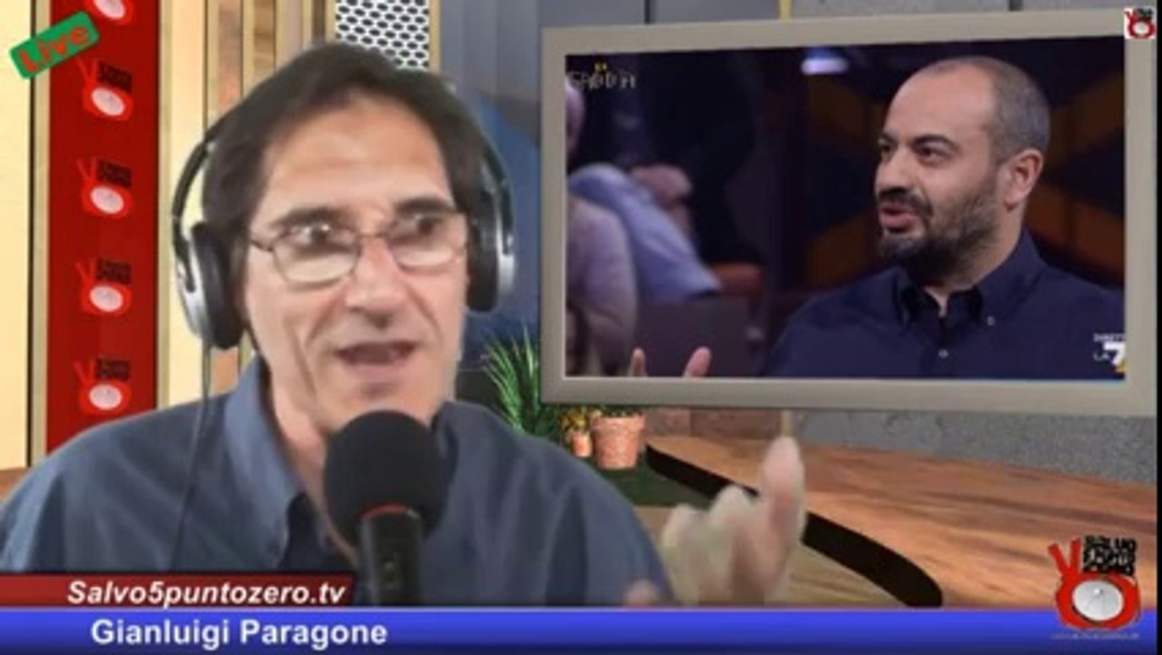 Sentite quello che dice Gianluigi Paragone su Salvo 5.0 Channel