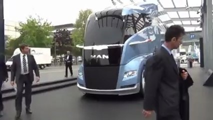 MAN dan geleceğin tır tasarımı.