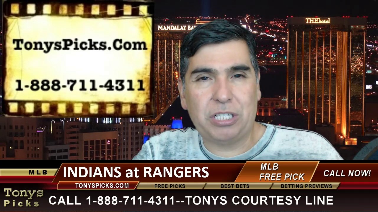 MLB Pick Texas Rangers vs. Cleveland Indians Odds Prediction Preview 6-7-2014