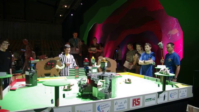 RCVA vs Spacecrackers, Coupe de France de robotique 2014