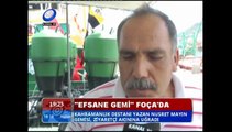 Efsane Mayın Gemisi Nusret, Foça'da Ziyarete Açıldı.