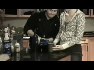 Blue Mouth Martini Prank