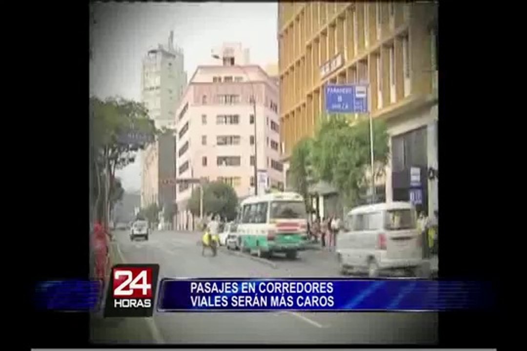 En más del 100% se elevarían precios de pasajes en corredores complementarios